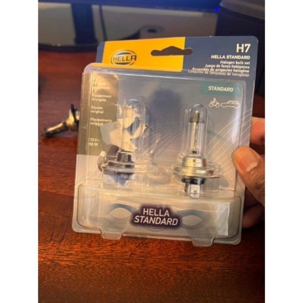 H7TB 55W Halogen Bulbs 12V Pair for Automotive